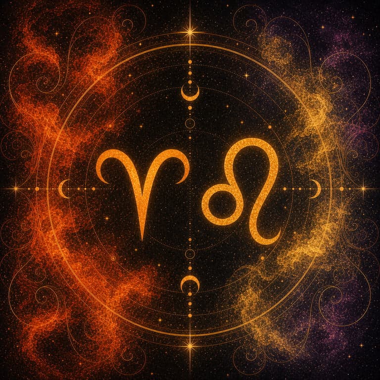 Aries and Leo Compatibility in Vedic Astrology